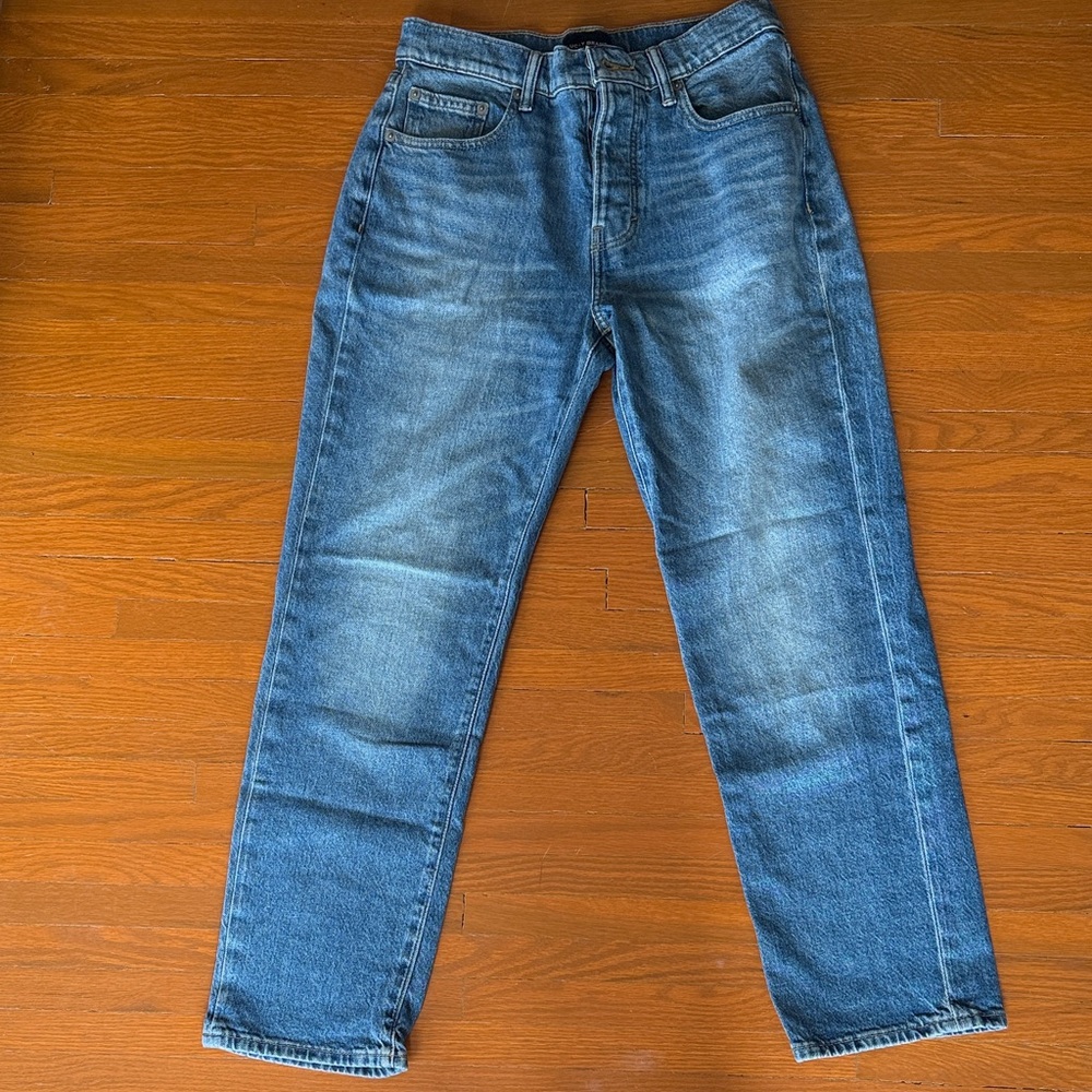 Lucky Brand Womens's Straight Medium Wash Blue Jeans